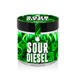 Sour Diesel 60ml Glass Jars Stickers (3.5g)