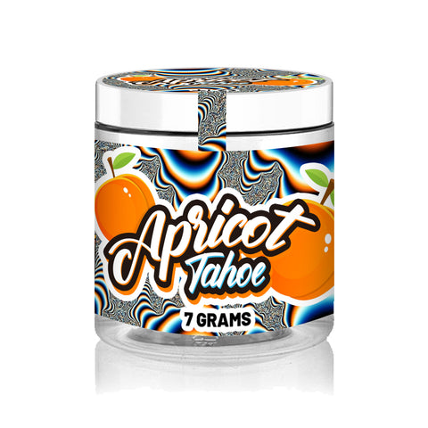 Apricot Tahoe 120ml Glass Jars (7g)