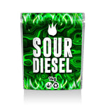Sour Diesel Ready Made Mylar Bags (14g)