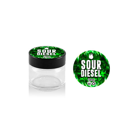 Sour Diesel 15ml Glass Jars (1g)