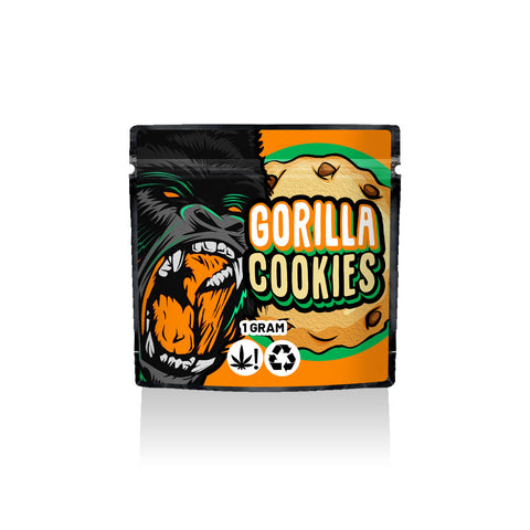Gorilla Cookies Ready Made Mylar Bags (1g)