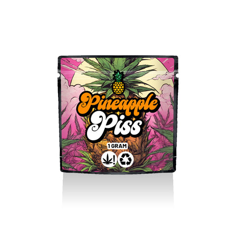 Pineapple Piss Ready Made Mylar Bags (1g)
