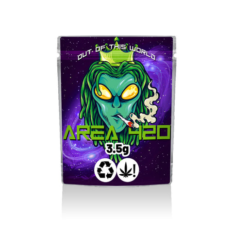 Area 420 Ready Made Mylar Bags (3.5g)