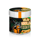 Gorilla Cookies 60ml Glass Jars Stickers (3.5g)