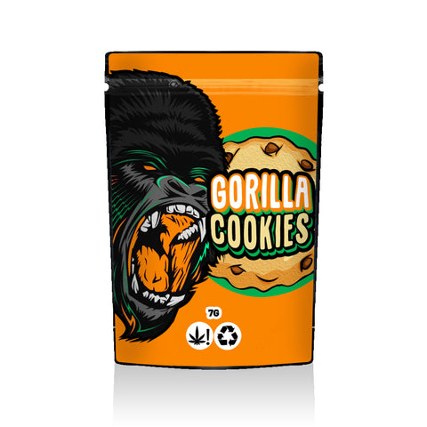 Gorilla Cookies Ready Made Mylar Bags (7g)