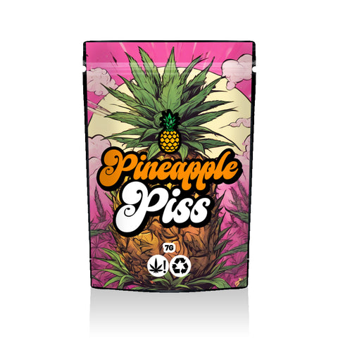 Pineapple Piss Ready Made Mylar Bags (7g)