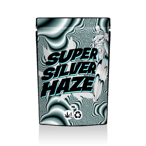 Super Silver Haze Ready Made Mylar Bags (7g)