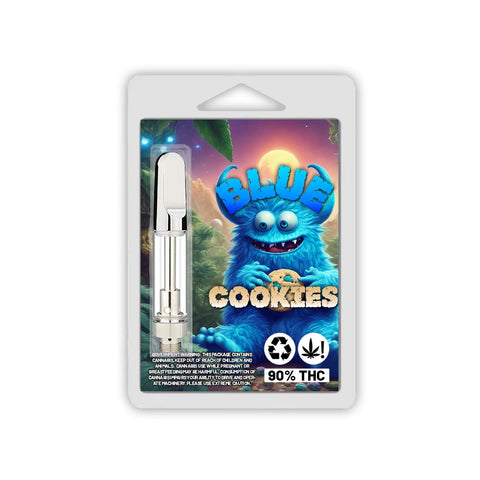 Blue Cookies Vape Cartridge Blister Pack