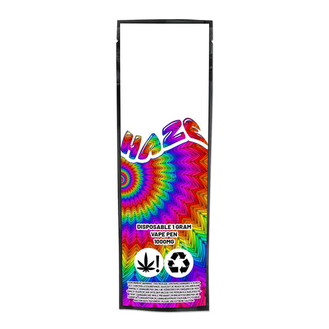 Haze Disposable Vape Mylar Bags