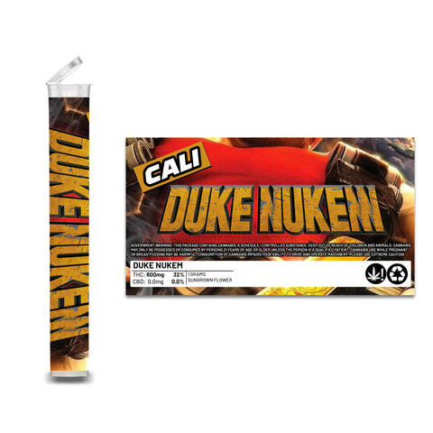 Duke Nukem Pre Roll Pop Tops (1g)