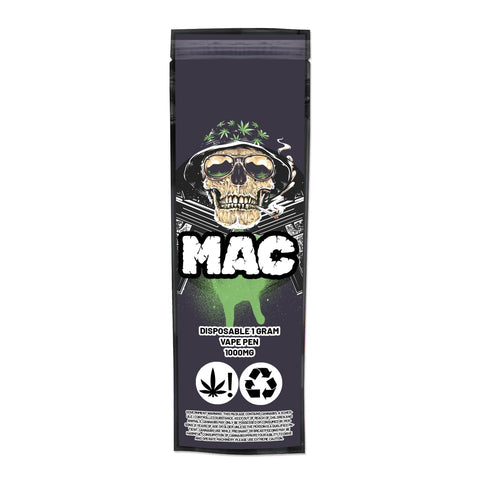 MAC Disposable Vape Mylar Bags