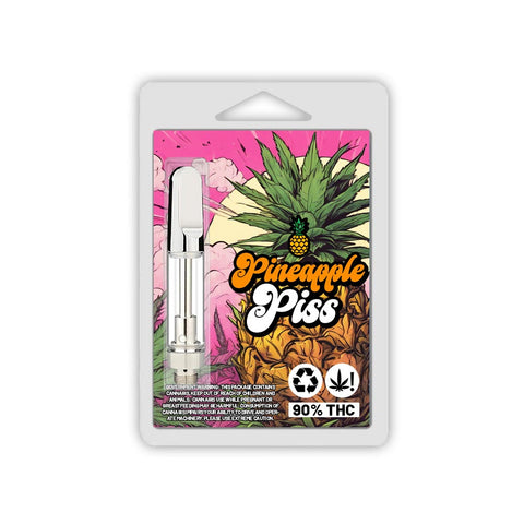 Pineapple Piss Vape Cartridge Blister Pack