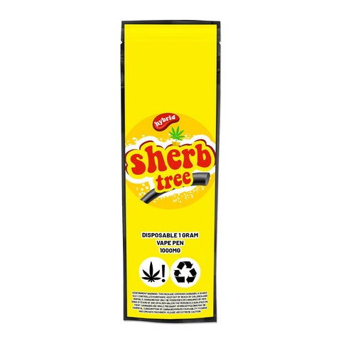 Sherb Tree Disposable Vape Mylar Bags