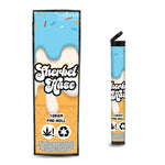 Sherbet Haze Pre Roll Mylar & Pop Tops