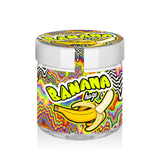 Banana Haze 60ml Glass Jars Stickers (3.5g)