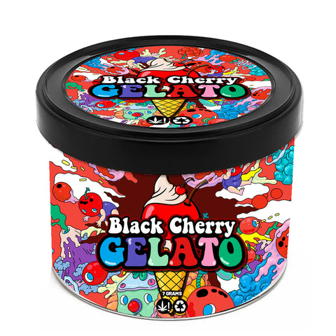 Black Cherry Gelato 200ml Tuna Tins (7g)