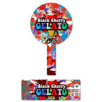 Black Cherry Gelato 120ml Glass Jars Stickers (7g)