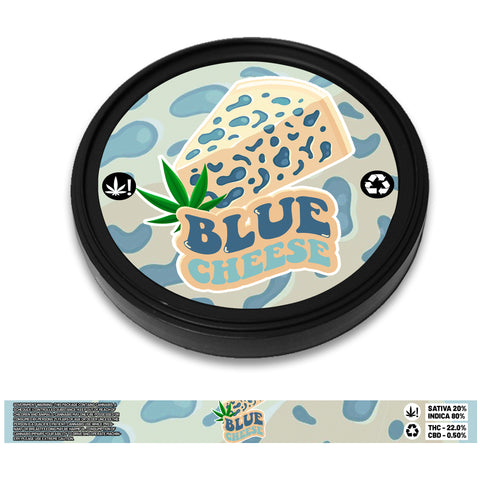 Blue Cheese 100ml Tuna Tin Stickers (3.5g)