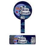 Blue Dream 120ml Glass Jars Stickers (7g)