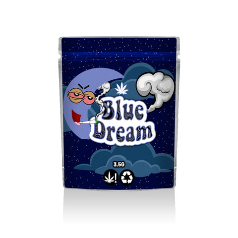 Blue Dream Ready Made Mylar Bags (3.5g)