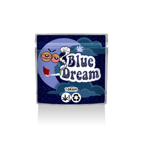 Blue Dream Ready Made Mylar Bags (1g)
