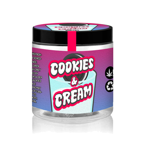 Cookies & Cream 120ml Glass Jars (7g)