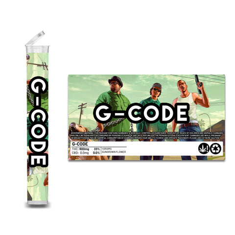 G-Code Pre Roll Pop Tops (1g)