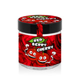 Red Berry Cherry 60ml Glass Jars Stickers (3.5g)