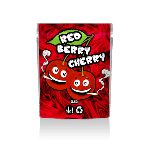 Red Berry Cherry Ready Made Mylar Bags (3.5g)