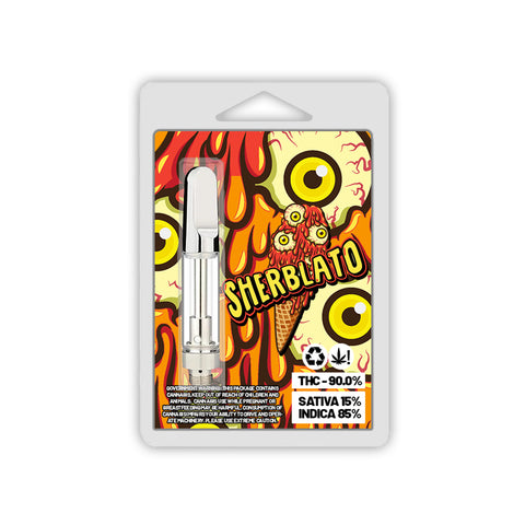 Sherblato Vape Cartridge Blister Pack