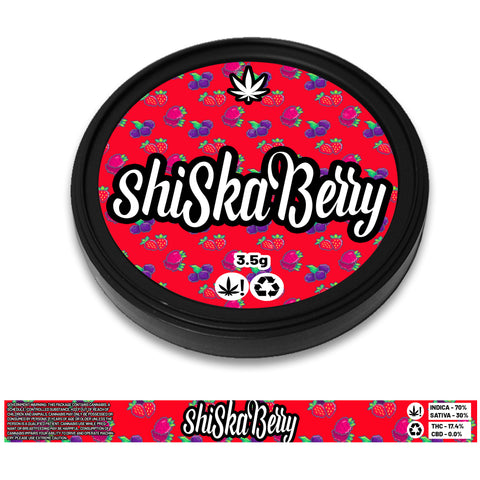 Shiskaberry 100ml Tuna Tin Stickers (3.5g)
