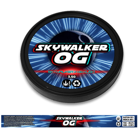 Skywalker OG 100ml Tuna Tin Stickers (3.5g)