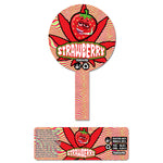 Strawberry 120ml Glass Jars Stickers (7g)