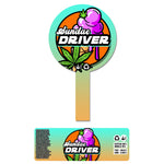 Sundae Driver 60ml Glass Jars Stickers (3.5g)