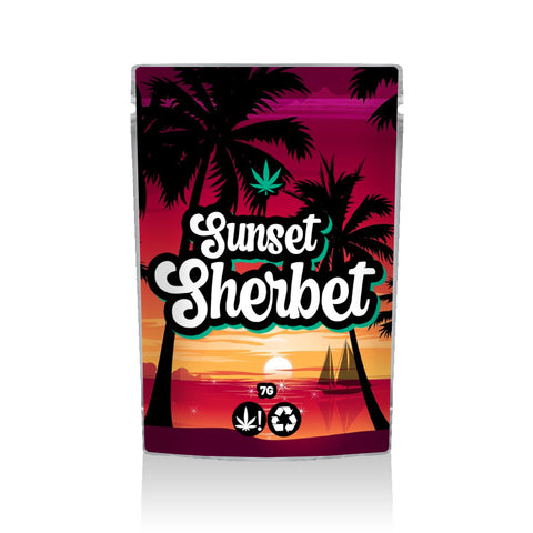 Sunset Sherbet Ready Made Mylar Bags (7g)