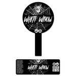 White Widow 60ml Glass Jars Stickers (3.5g)