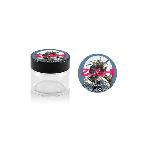Zushi 15ml Glass Jars (1g)