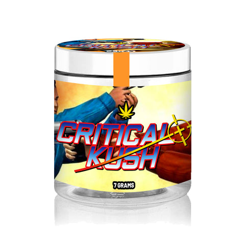 Critical Kush 120ml Glass Jars (7g)