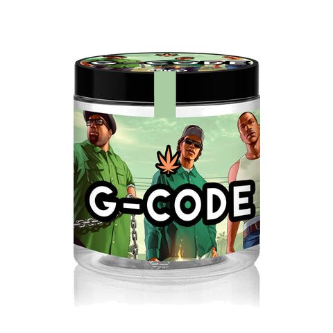 G-Code 120ml Glass Jars (7g)