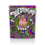 Wedding Cake Ready Made Mylar Bags (14g)